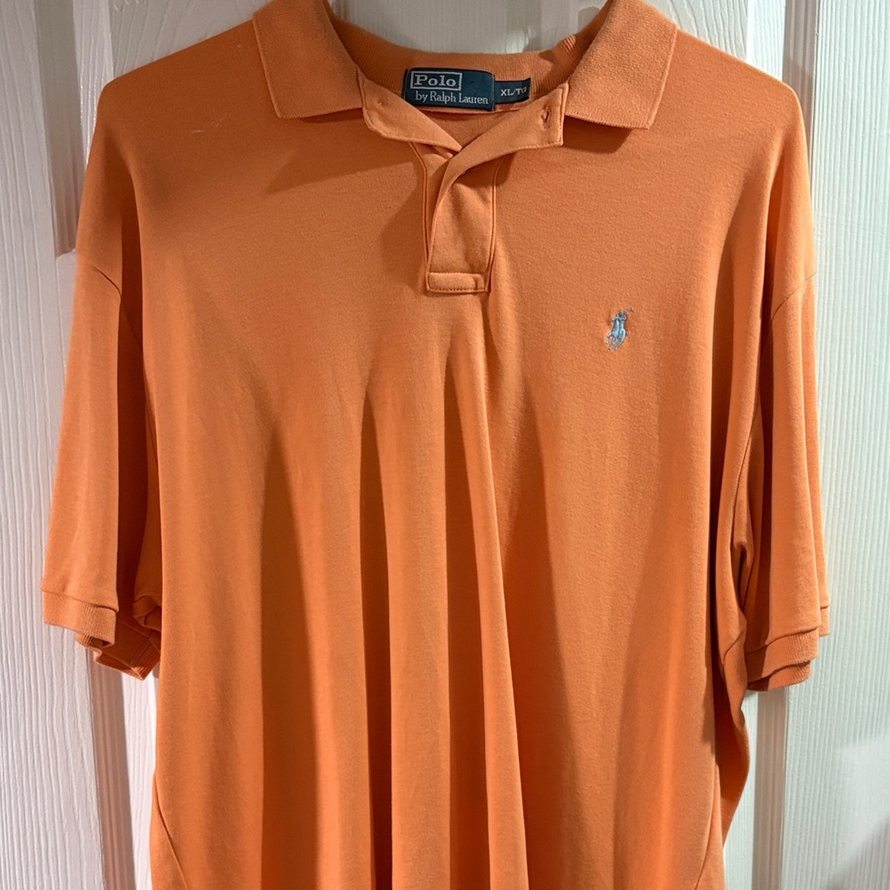 Polo by Ralph Lauren Men's Vibrant Orange Polo